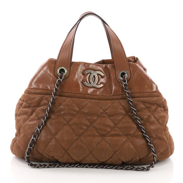 Chanel In The Mix Tote Quilted Iridescent Calfskin 3803764