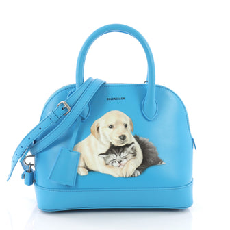 Balenciaga Ville Puppy and Kitten Bag Leather Small - Rebag