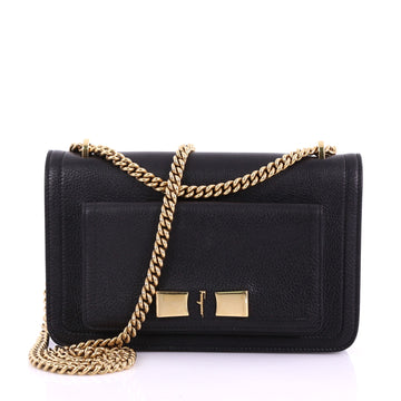 Salvatore Ferragamo Ginevra Shoulder Bag Leather Medium 380661