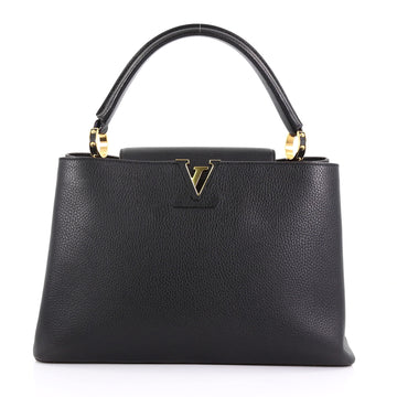Louis Vuitton Capucines Handbag Leather MM - Rebag - 38103/2