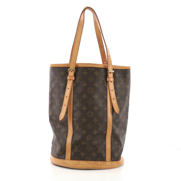 Louis Vuitton Bucket Bag Monogram Canvas GM Brown 3813301