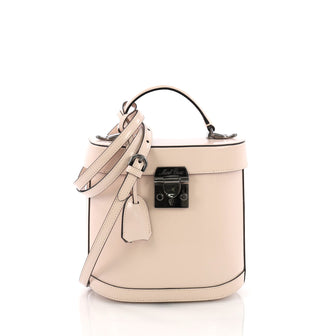 Mark Cross Benchley Bag Patent Pink 381371