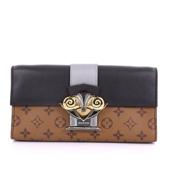 Louis Vuitton Column Clutch Reverse Monogram Canvas with 3814002