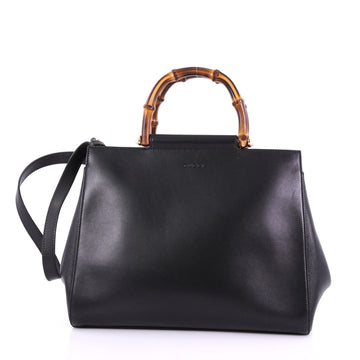 Gucci Nymphaea Top Handle Bag Leather Medium - Rebag