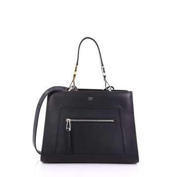 Fendi Runaway Handbag Leather Small - Designer Handbag - Rebag