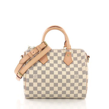 Louis Vuitton Speedy Bandouliere Bag Damier 25 White 3814515.