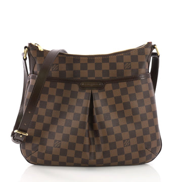 Louis Vuitton Bloomsbury Handbag Damier PM Brown 381452