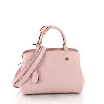 Louis Vuitton Montaigne Handbag Monogram Empreinte Leather BB 38145/45