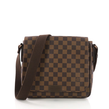 Louis Vuitton District Messenger Bag Damier PM Brown 381458