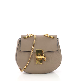 Chloe Drew Crossbody Bag Leather Mini - Designer Handbag - Rebag