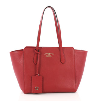 Gucci Swing Tote Leather Small - Designer Handbag - Rebag
