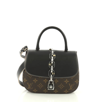 Louis Vuitton Chain It Handbag Monogram Canvas with Leather PM Black 38199/1 