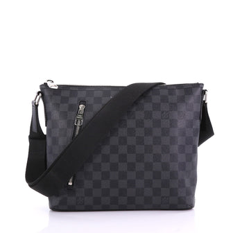 Louis Vuitton Mick Handbag Damier Graphite PM Black 382122