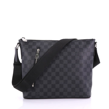 Louis Vuitton Mick Handbag Damier Graphite PM Black 382122