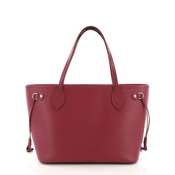Louis Vuitton Neverfull Tote Epi Leather PM Purple 38218120