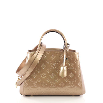 Louis Vuitton Montaigne Handbag Monogram Vernis BB 38218146