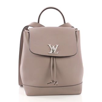 Louis Vuitton Lockme Backpack Leather Purple 38218152