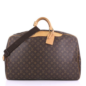 Louis Vuitton Alize Bag Monogram Canvas 1 Poche Brown 38218186