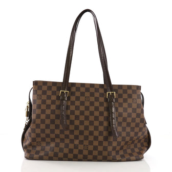 Louis Vuitton Chelsea Handbag Damier - Designer Handbag Brown 3821819