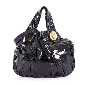 Gucci Hysteria Convertible Top Handle Bag Patent Small 38218237