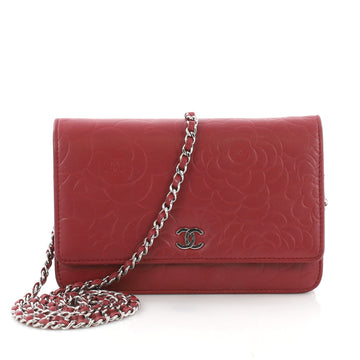 Chanel Wallet on Chain Camellia Lambskin 38218239