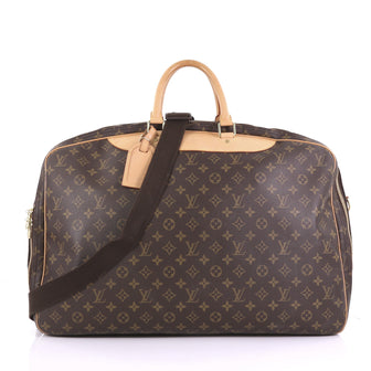 Louis Vuitton Alize Bag Monogram Canvas 2 Poches Brown 3821823