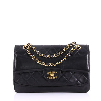 Chanel Vintage CC Chain Flap Bag Quilted Lambskin Medium 38218241