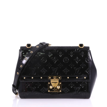 Louis Vuitton Venice Shoulder Bag Monogram Vernis Black 3821845
