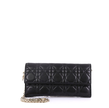 Christian Dior Lady Dior Croisiere Chain Wallet Cannage 3821866