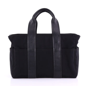 Hermes Acapulco Tote Toile and Leather PM