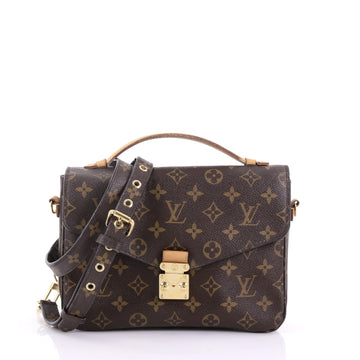 Louis Vuitton Pochette Metis Monogram Canvas Brown 382683