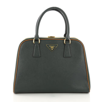  Prada Model: Pyramid Top Handle Bag Saffiano Leather Medium Black 38280/02