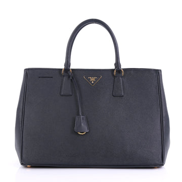 Lux Open Tote Saffiano Leather Large