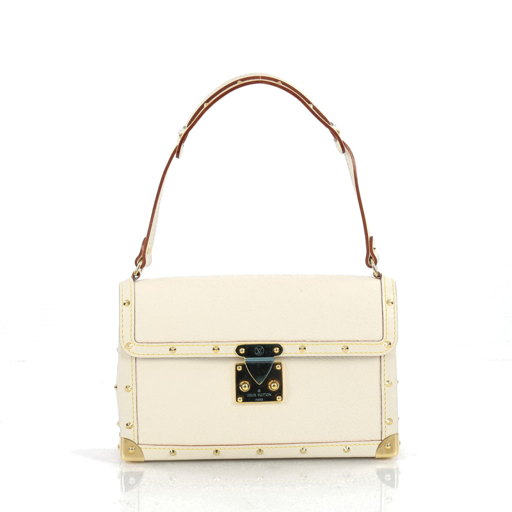 Buy Louis Vuitton Suhali L'Aimable Handbag Leather White 383207