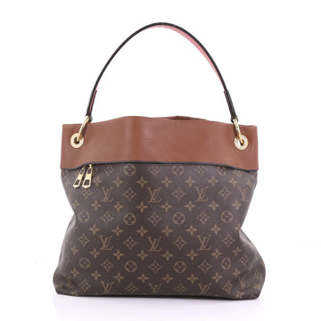 Louis Vuitton Tuileries Hobo Monogram Canvas with Leather 383262