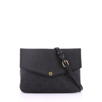 Louis Vuitton Twice Handbag Monogram Empreinte Leather 383423