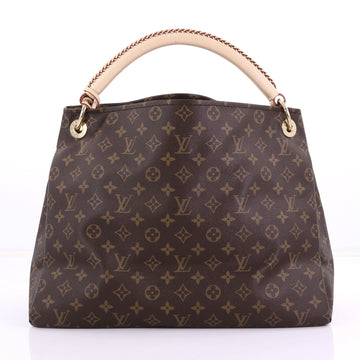 Louis Vuitton Artsy Handbag Monogram Canvas MM Brown 383582