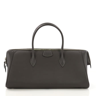 Hermes Paris Bombay Satchel Epsom 40 Gray