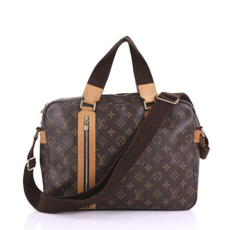 Louis Vuitton Sac Bosphore Handbag Monogram Canvas Brown 383971