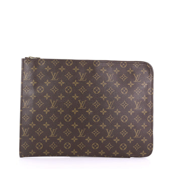 Louis Vuitton Model: Poche Documents Monogram Canvas Brown 38418/10