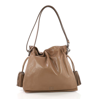 Loewe Flamenco Bag Leather Medium - Designer Handbag - Rebag