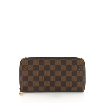 Louis Vuitton Zippy Wallet Monogram Canvas Brown 384185