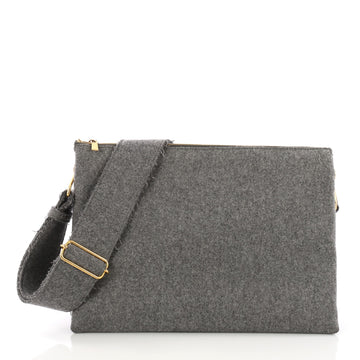 Celine Trio Messenger Bag Wool Large