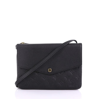 Louis Vuitton Twice Handbag Monogram Empreinte Leather 384383