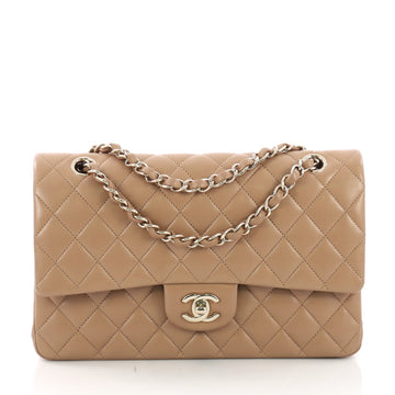 Chanel Classic Double Flap Bag Quilted Lambskin Medium 38440186
