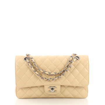Chanel Classic Double Flap Bag Quilted Caviar Medium 38440187
