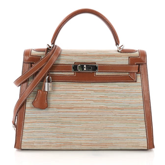 Kelly Handbag Vibrato and Barenia 32