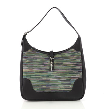 Hermes Trim II Handbag Vibrato and Leather 35 - Rebag
