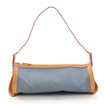 Hermes Sac Doremi Bag Denim with Leather Medium - Rebag