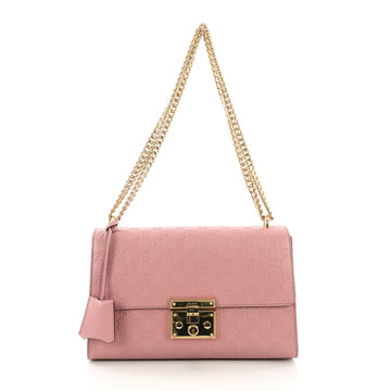 Gucci Padlock Shoulder Bag Guccissima Leather Medium - Rebag